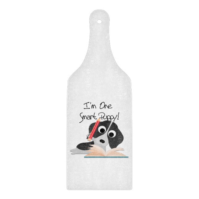 One Smart Puppy Cutting Board (Front)