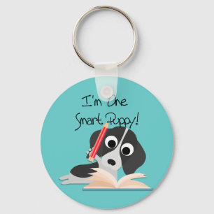 One Smart Puppy Keychain