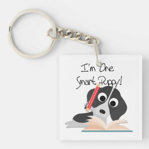 One Smart Puppy Keychain