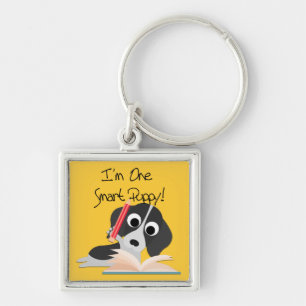 One Smart Puppy Keychain