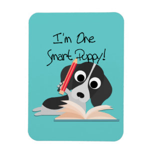 One Smart Puppy Magnet