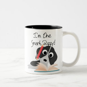 One Smart Puppy Two-Tone Coffee Mug