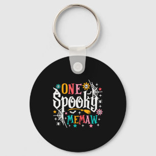One Soky Memaw Shirt Funny Halloween Soky Grandma Keychain