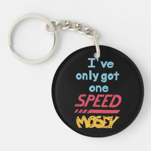 One Speed Keychain