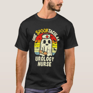 One Spooktacular Urology Nurse Halloween Ghost Nur T-Shirt