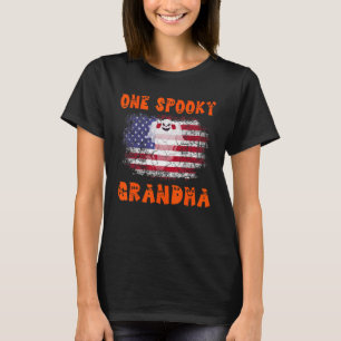 One Spooky Grandma Family Halloween Matching T-Shirt