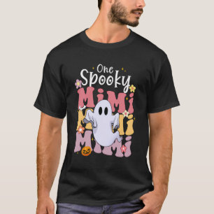 One Spooky Mimi Halloween Cute Ghosts Grovvy Grand T-Shirt