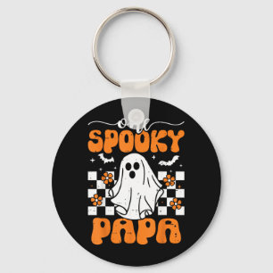 One Spooky Papa Matching Family Halloween Costumes Keychain