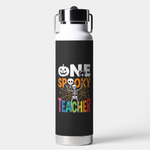 One Spooky Teacher Halloween Design_1 Water Bottle