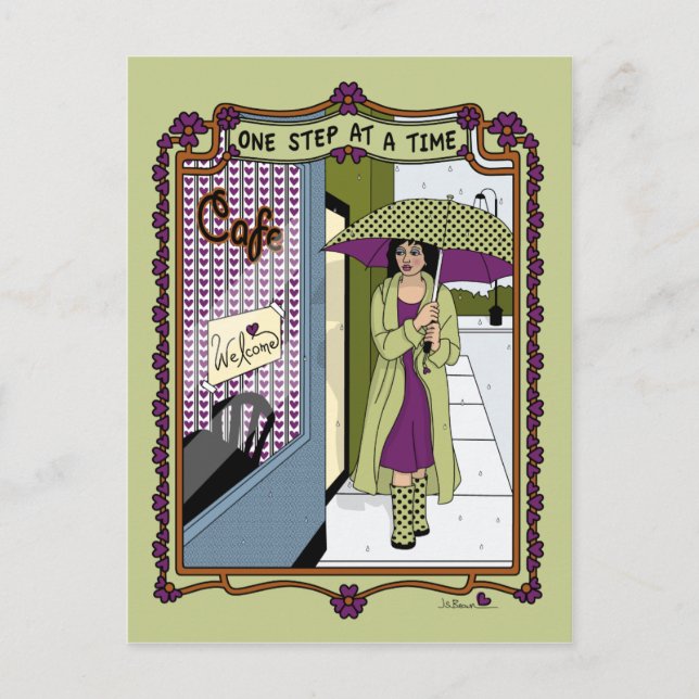 One Step at a Time_A_ Postcard (Front)