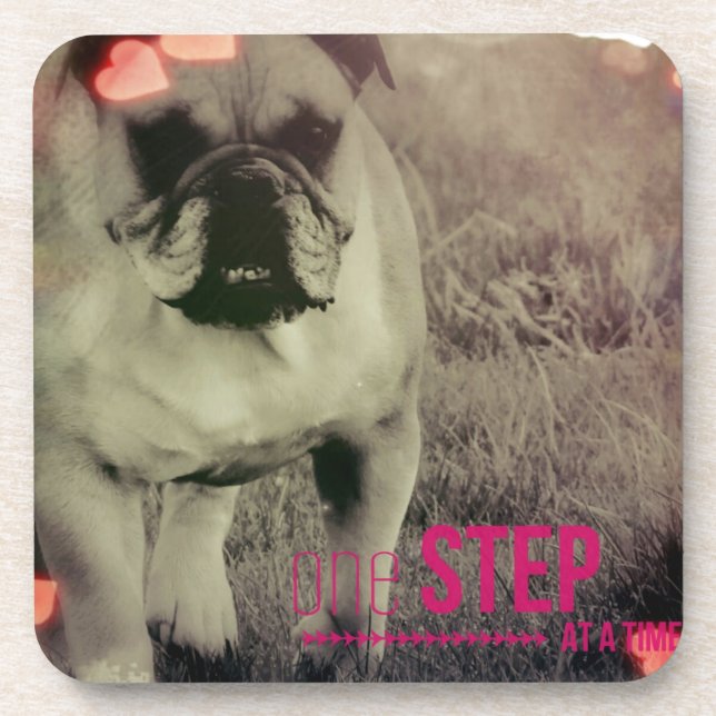 One Step at a time, Bulldog Coaster (Front)