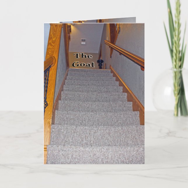 One Step At A Time Card (Front)