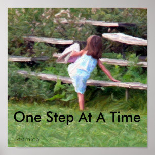 One Step At A Time Poster