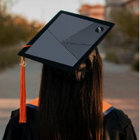 One Step Grad Cap - Horizons - "Mastermind"