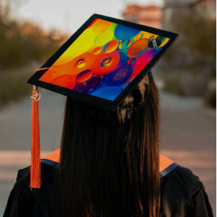 One Step Grad Cap - Inspirational -"The Reaction"