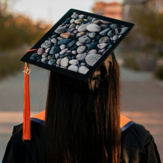 One Step Grad Cap - Pebbles - "Stepping Stones"