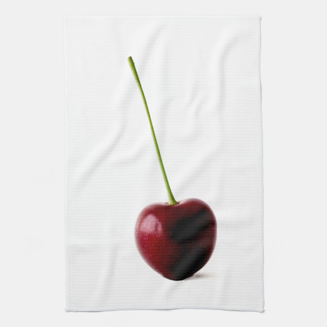 One Sweet Cherry ktcna Kitchen Towel (Vertical)