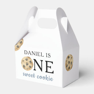 One Sweet Cookie and Milk First Birthday   Favor Box