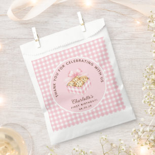 One Sweet Cookie Girl First Birthday Party  Favour Bag