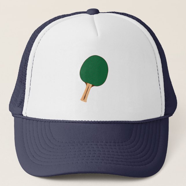 One Table Tennis Bats Trucker Hat (Front)