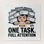 One Task. Full Attention Jigsaw Puzzle<br><div class="desc">One Task. Full Attention</div>