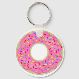 One Tasty Lone Doughnut Keychain