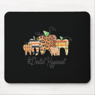 One Thankful Dental Hygienist Fall Autumn Thanksgi Mouse Pad