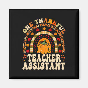 One Thankful Teacher Istant - Thanksgiving Teachin Magnet