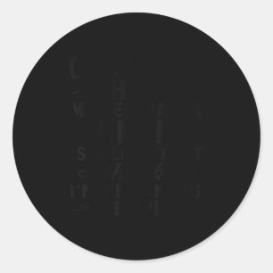 One Thing I Hate More Than A Liar Is A Liar That T Classic Round Sticker