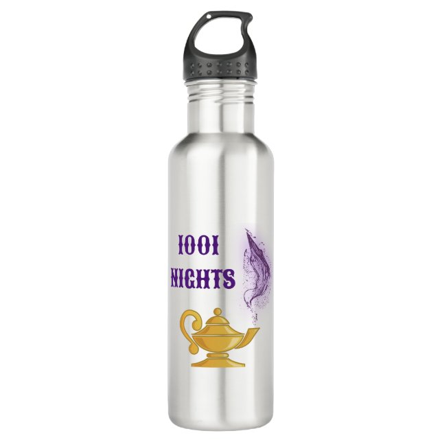 One Thousand and One Nights Aladdin Magic Lantern 710 Ml Water Bottle (Front)