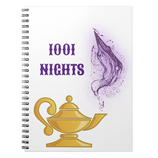 One Thousand and One Nights Scheherazade Stories Notebook (Front)