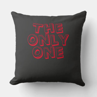 One Throw Pillow