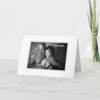 One touch-One kiss Card