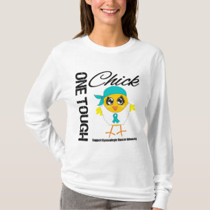 One Tough Chick Gynecologic Cancer Warrior T-Shirt