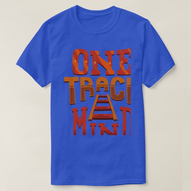 One Track Mind Railway T-Shirt (Design Front)