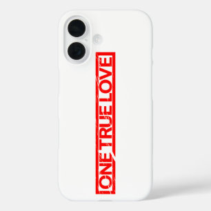 One True Love Stamp iPhone 16 Case