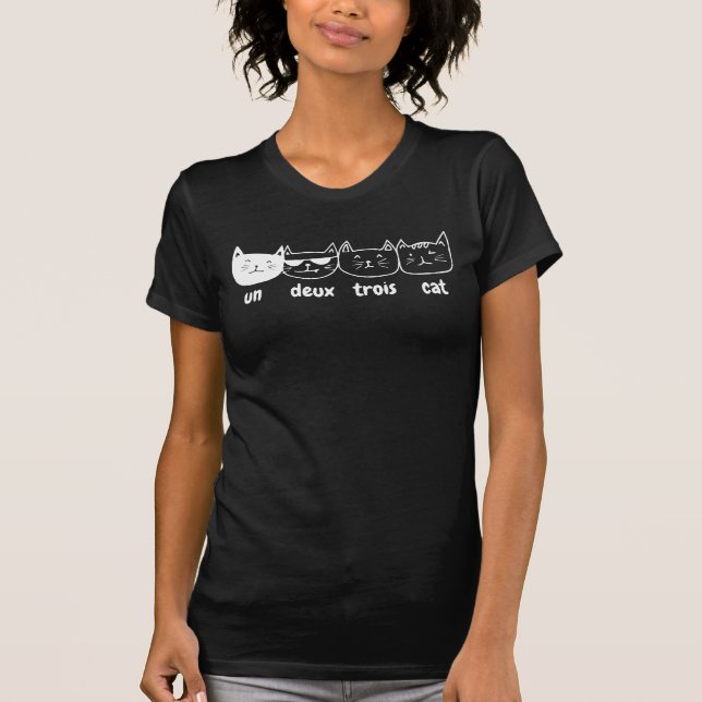 One Two Three Cat, One Two Three Cat / French Cat, T-Shirt (Front)