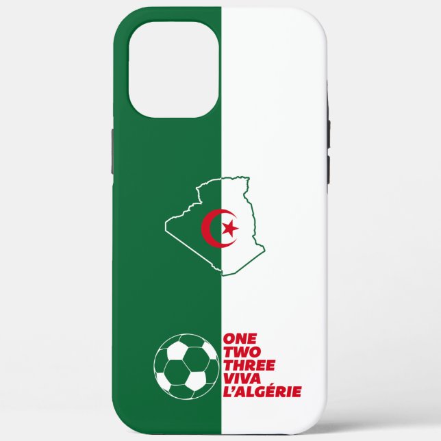 One, two, three viva l'Algérie IPhone case (Back)