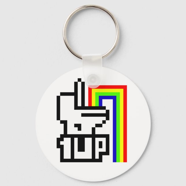 One Up Keychain (Front)
