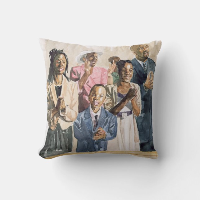One Voice 2003 Throw Pillow (Front)
