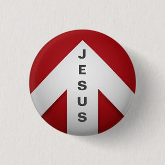 One Way - Jesus 1 Inch Round Button