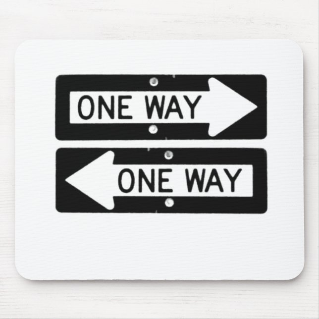 One Way Mouse Pad (Front)