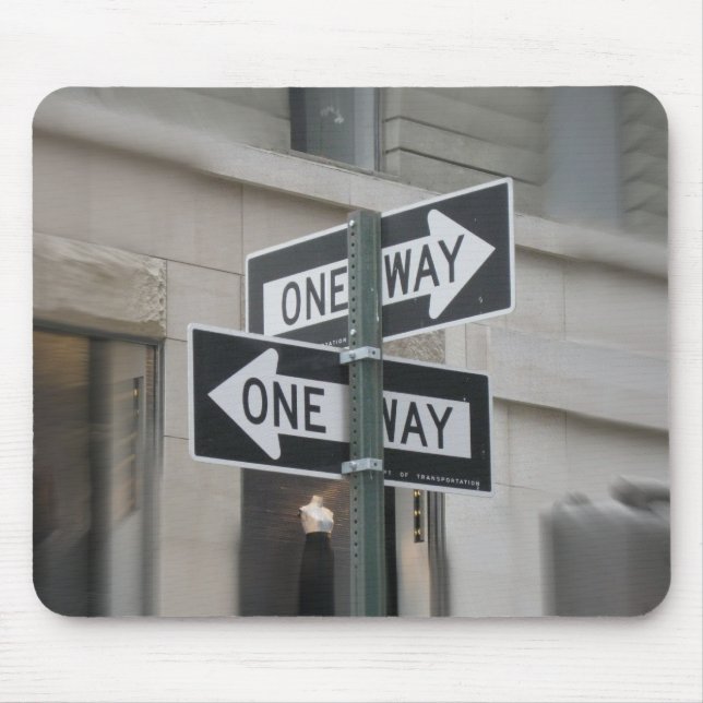 One way mouse pad (Front)