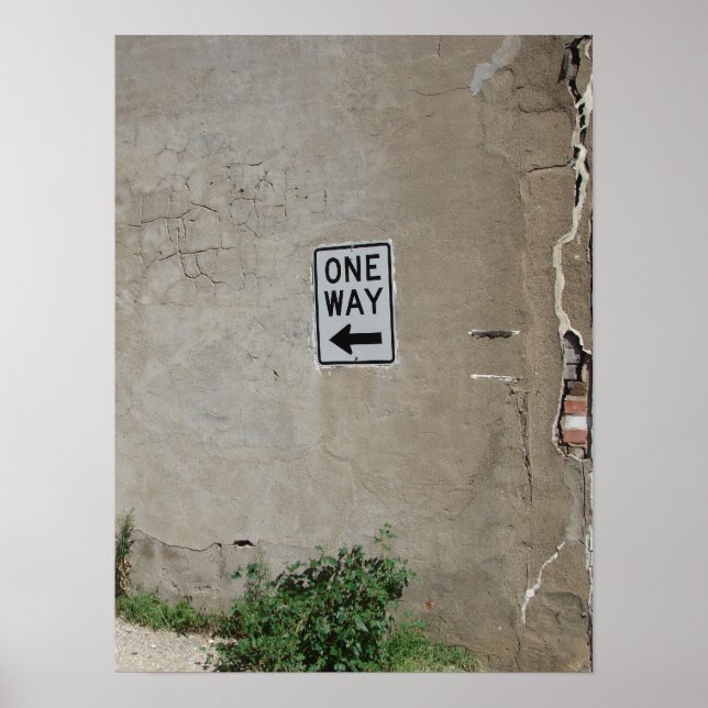 One Way Poster (Front)