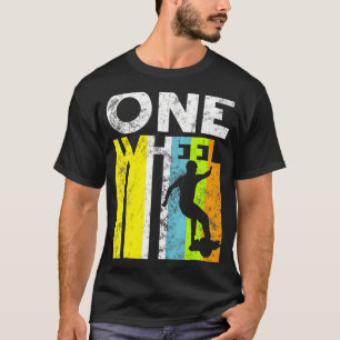 One Wheel Retro Core One Wheel Vintage T-Shirt