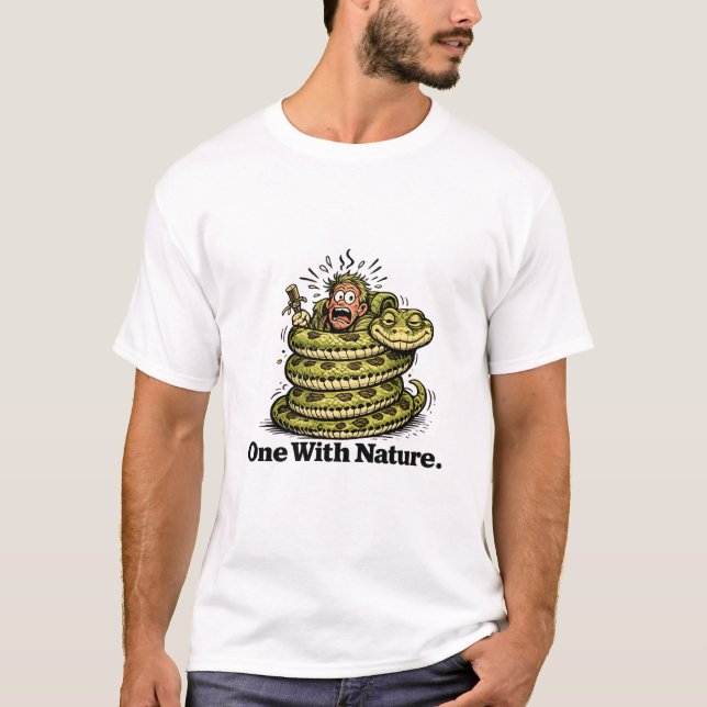 One with nature T-Shirt (Front)