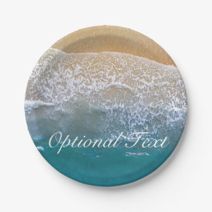 One with the Beach Paper Plate