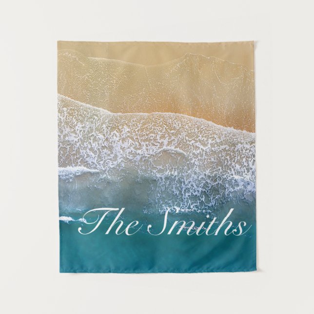 One with the Beach Tapestry (Front)