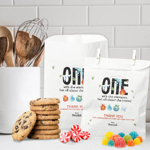 ONE With The Elements First Birthday  Favour Bag