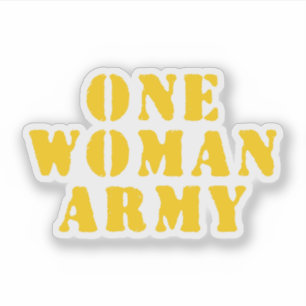 ONE WOMAN ARMY